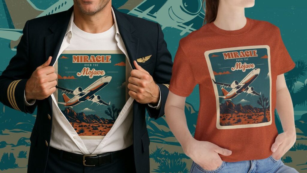 Miracle Over the Mojave T-Shirt Available Now