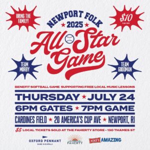 Newport Folk Festival Announces All-Star Softball Game and Late Night Shows