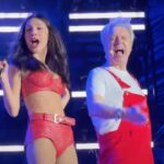 Olivia Rodrigo and David Byrne Perform "Burning Down the House" at Gov Ball
