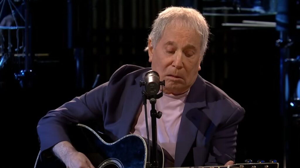 Paul Simon Performs "The Sacred Harp" on Colbert: Watch