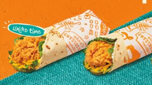 Popeyes launches new chicken wraps alongside blueberry drink lineup