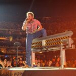 Post Malone performing on stage.