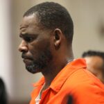 R. Kelly at a court hearing.