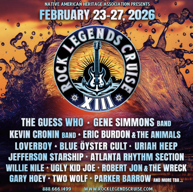 RANDY BACHMAN And BURTON CUMMINGS To Perform As THE GUESS WHO For First Time In 23 Years On 'Rock Legends Cruise XIII'