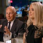 Erika Jayne and Tom Girardi at dinner.