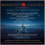RUSH Fan Event In Toronto To Mark Tenth Anniversary Of Canadian Rock Legends' Final Concert