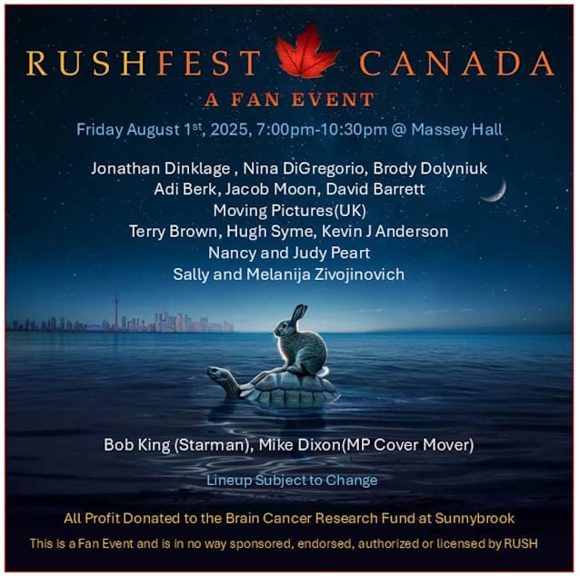 RUSH Fan Event In Toronto To Mark Tenth Anniversary Of Canadian Rock Legends' Final Concert