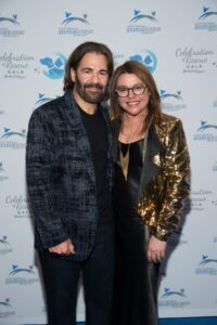 John M. Cusimano and Rachael Ray at the North Shore Animal League America Celebration of Rescue Gala.