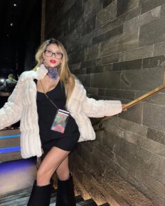 Nihal Candan, reality TV star, pictured shortly before her death.