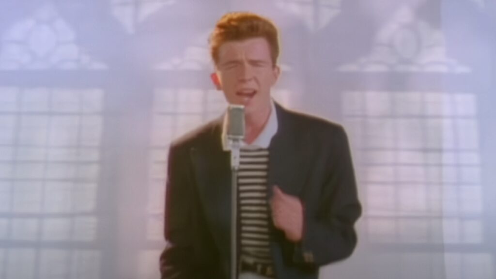 Rick Astley's "Never Gonna Give You Up" Rickrolls Past 1 Billion Spotify Streams