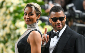 Ciara & Russell Wilson attend The 2025 Met Gala Celebrating
