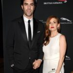 Sacha Baron Cohen and Isla Fisher at the BAFTA Los Angeles Britannia Awards.