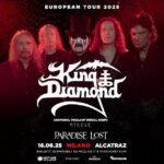 See KING DIAMOND Perform In Milan, Italy During Spring/Summer 2025 European Tour