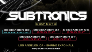 Subtronics Shrine Expo Hall LA