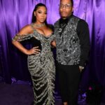 ATLANTA, GEORGIA - JUNE 08: Ashanti and Nelly attend 3rd Annual Birthday Ball for Quality Control CEO Pierre "P" Thomas at The Fox Theatre on June 08, 2023 in Atlanta, Georgia. (Photo by Paras Griffin/Getty Images)