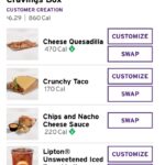 Taco Bell tony hawk meal