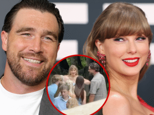 travis kelce taylor swift getty comp