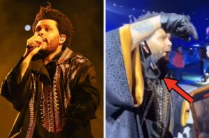 The Weeknd Looked So Grossed Out After A Fan Threw Their Underwear Directly At His Face During A Concert