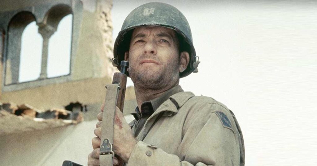 Tom Hanks In Saving Private Ryan
