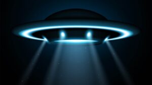 UFO-alien-flying-spaceship-with-lights