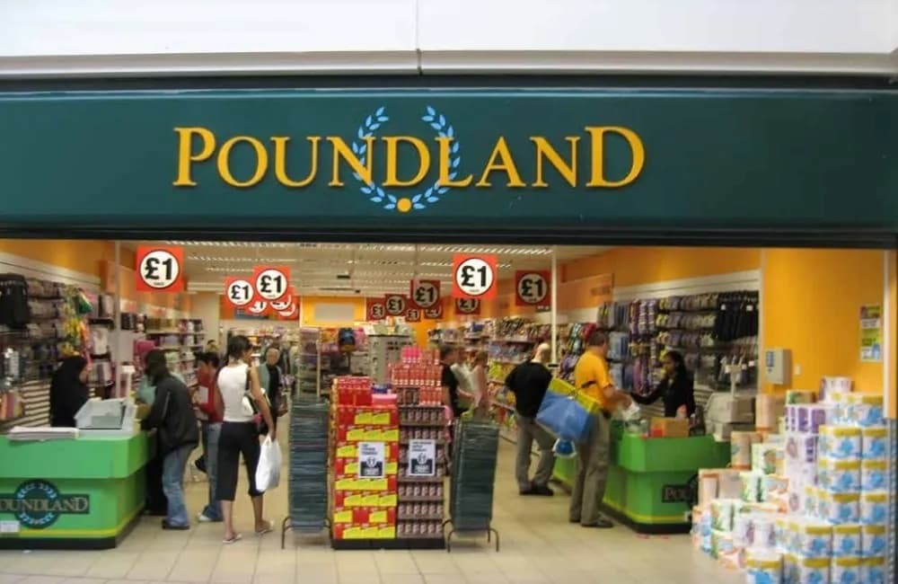 Poundland in the early 2000s