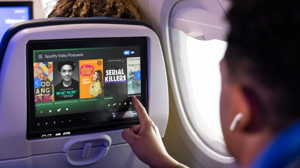 United Airlines Spotify Integration