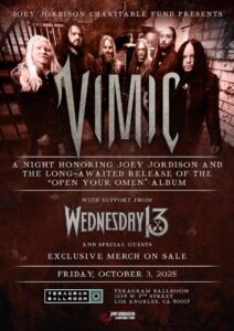 VIMIC Announces Reunion Show Honoring JOEY JORDISON