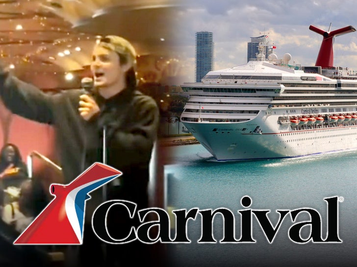carnival cruise karaoke main getty tiktok composite