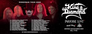 Watch: KING DIAMOND Launches Spring/Summer 2025 European Tour At SWEDEN ROCK FESTIVAL