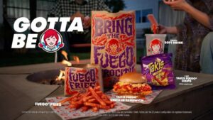 Wendy's Takis fries and chicken sandwich