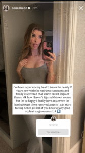 Why Sami Sheen Wants to Remove Her Breast Implants