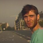Cillian Murphy as Jim wandering empty London street in 28 Days Later