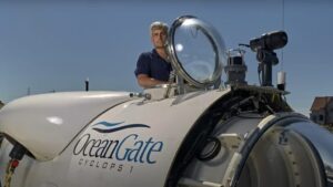 OceanGate CEO Stockton Rush in Titan submersible