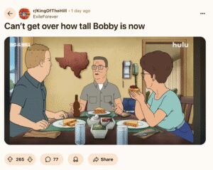 ‘King of the Hill’ Fans Are Shocked By Bobby’s Enormous Height in Revival Trailer