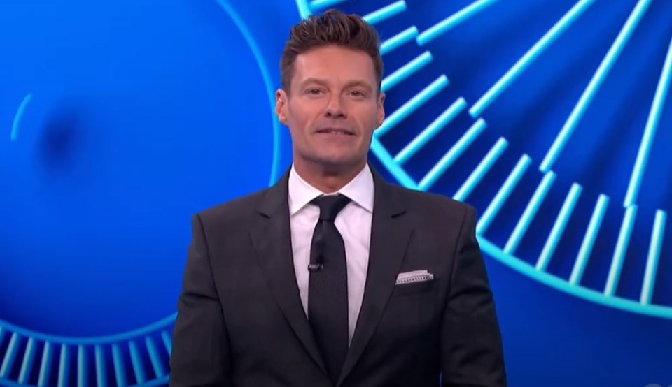 Ryan Seacrest hosting Wheel of Fortune.