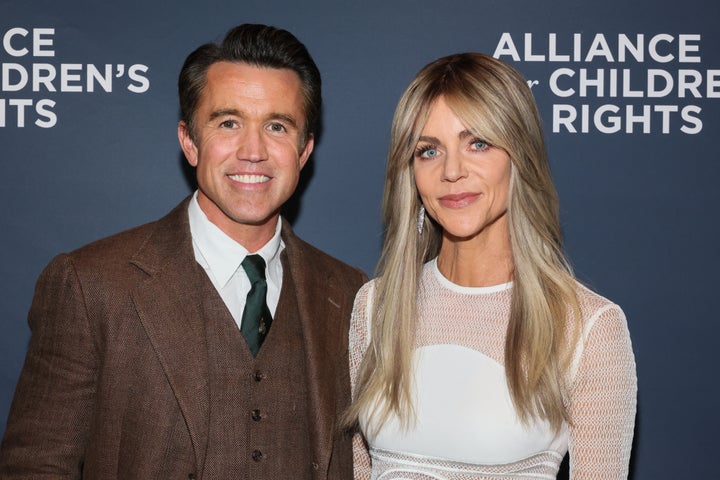 Rob Mac and Kaitlin Olson attend a gala for the Alliance For Children's Rights in April.