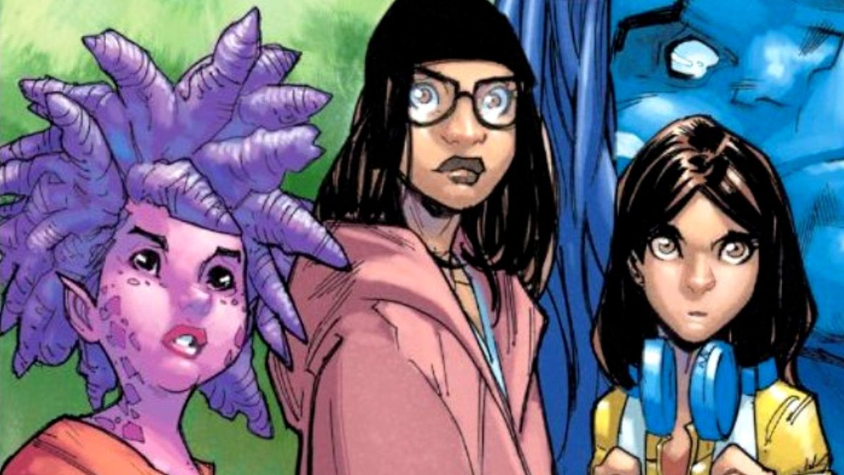 Zelma Stanton and the students of Strange Academy.