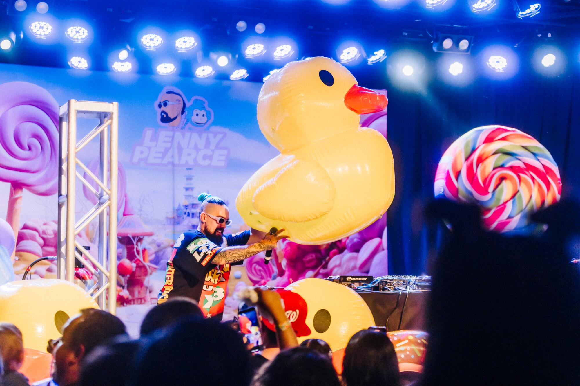 Babies and toddlers at a rave.
