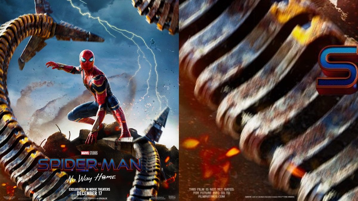 The Spider-Man: No Way Home teaser poster revealed.
