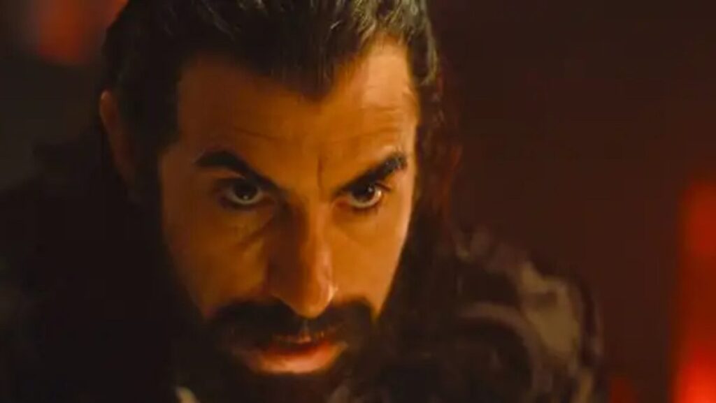 Sacha Baron Cohen as Mephisto in Ironheart.