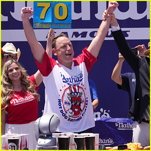 Joey Chestnut Wins 2025 Nathan's Hot Dog Eating Contest, But Misses Out on Breaking His Record 