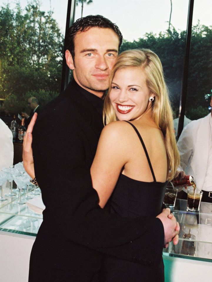 Julian McMahon and Brooke Burns at the Wyland Foundation Gala.