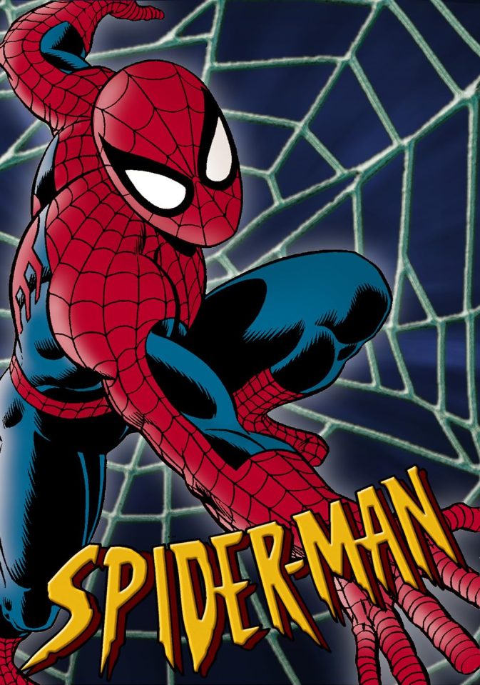 Spider-Man illustration from the animated series.