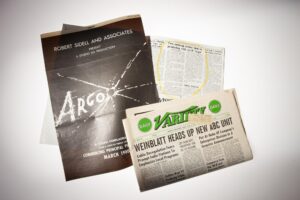 A newspaper and other documentation