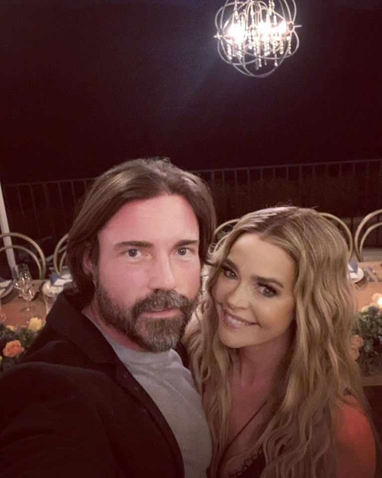 Denise Richards and Aaron Phypers.
