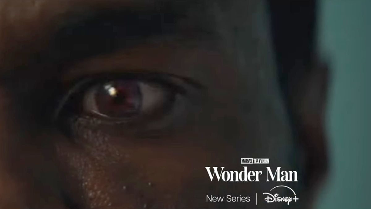 wonder man footage up close of simon williams eye