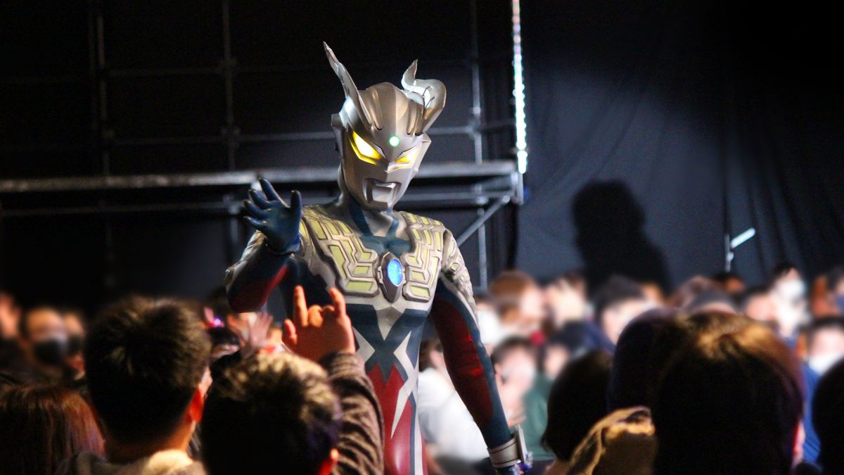 Ultraman live show Japan