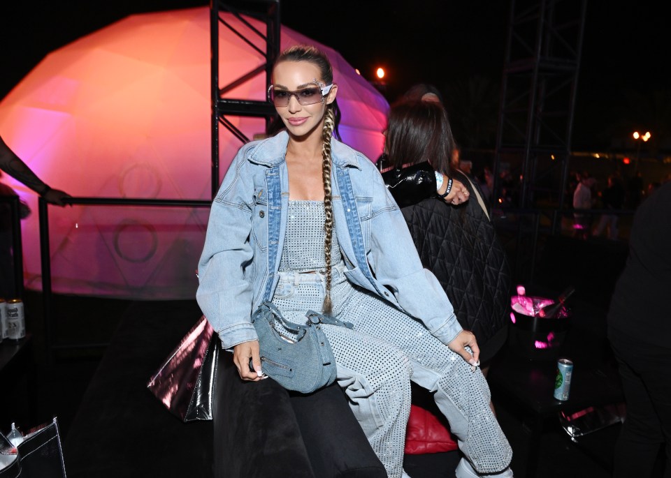 Scheana Shay at the Nylon House Coachella event.