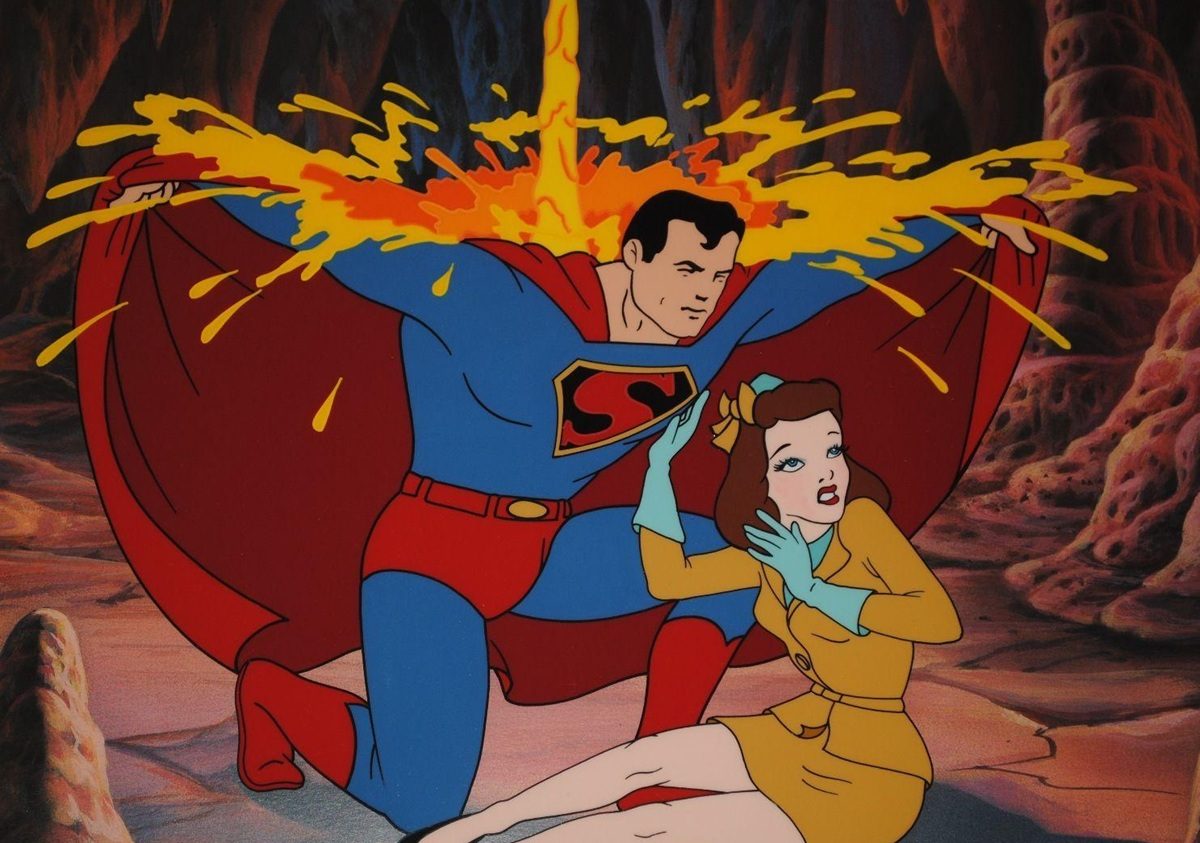 Superman saves Lois Lane in this 1941 animated short. 