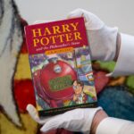 A copy of Harry Potter and the Philosopher's Stone